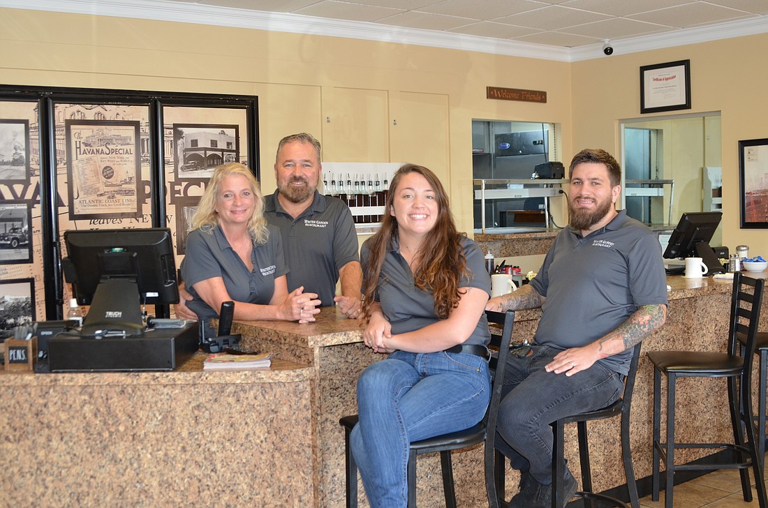 Restaurant ownership is a family affair for Ann and Charles Lewis and their children, Jenna Lewis and Jordan Lewis.