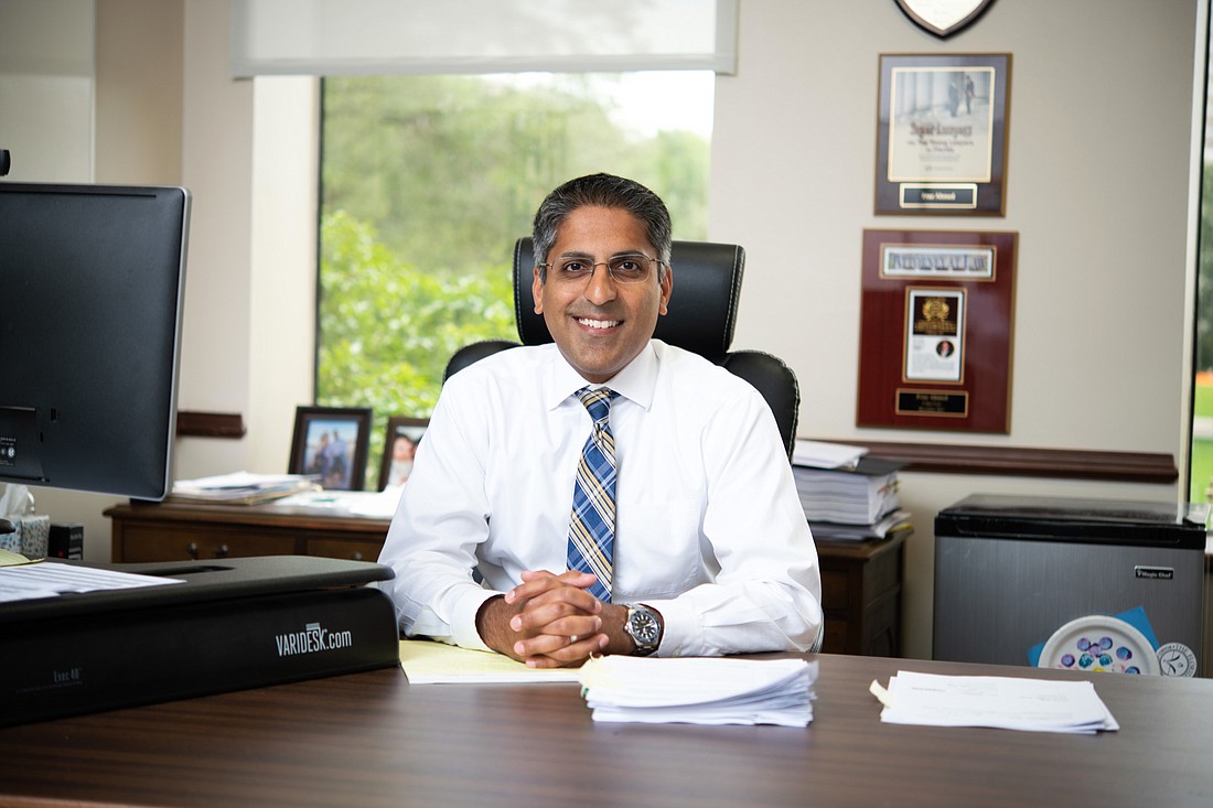 Jacksonville Bar Association President Fraz Ahmed is a shareholder at Coker Law.