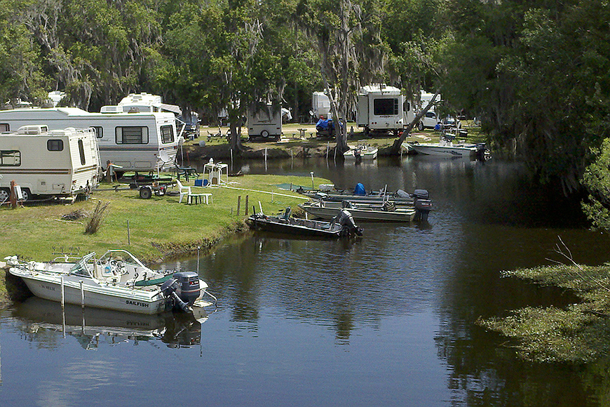 Bull Creek Fish Camp. Photo courtesy of the Flagler County government