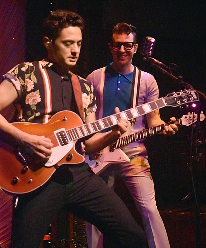 Nick Gallardo (foreground) and Jared Mancuso are bringing roots rock back with a modern twist. (Courtesy photo: Destiny Jackson)