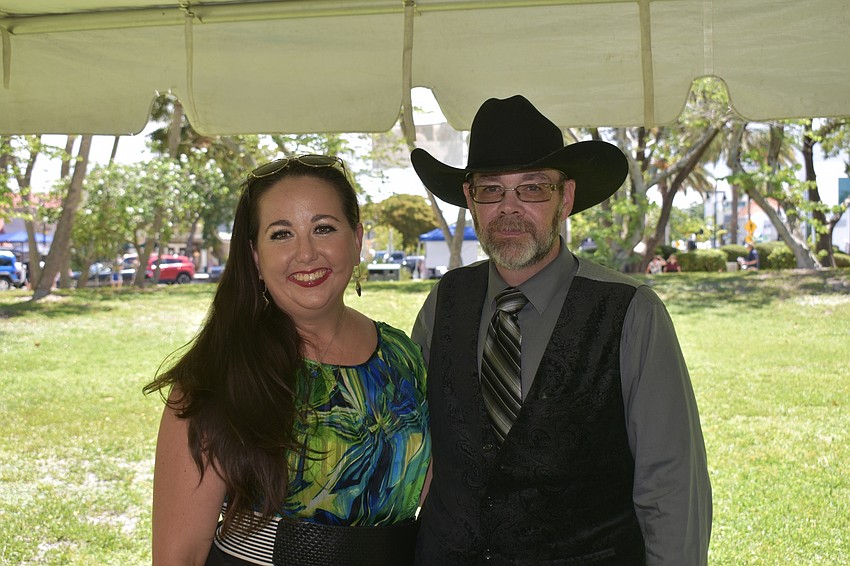 Jessica Harrell and Robert Franklin