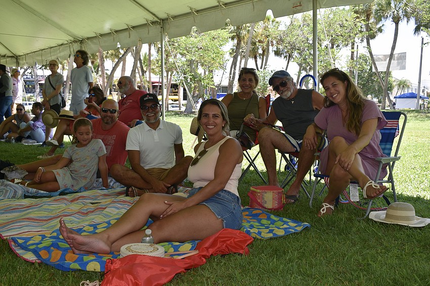 Kaitlyn Garcia, Luis Garcia, Angel Rua, Vanessa Collado, Martha Collado, Peter Collado and Ana Garcia