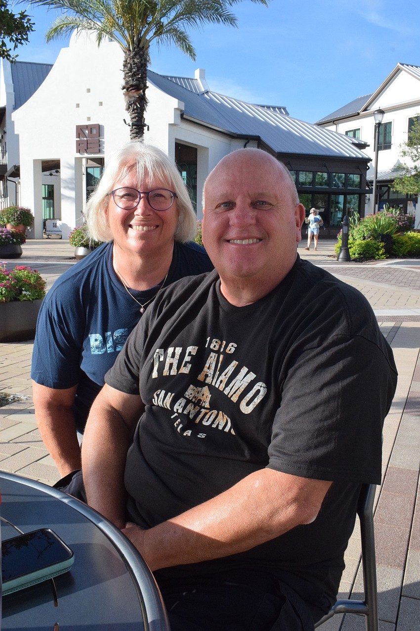 Del Webb's Mike and Diane Cannon are excited to see 