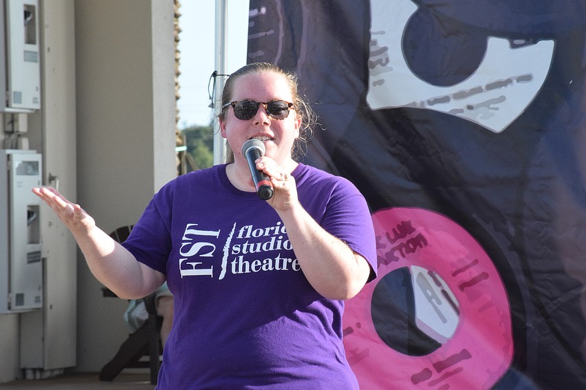 Caroline Saldivar, the director of Florida Studio Theatre's 