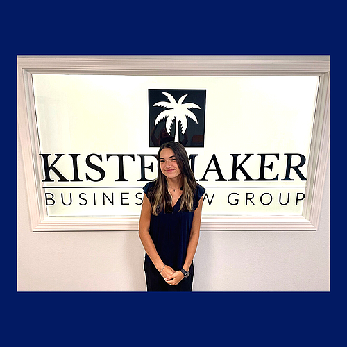 Kistemaker Business Law Group intern Annabella Torres. Photo courtesy of Kistemaker Business Law Group