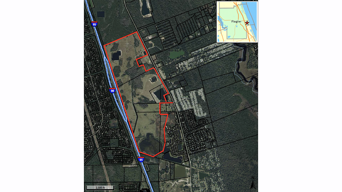 The proposed Radiance development, as shown in Flagler County government planing documents