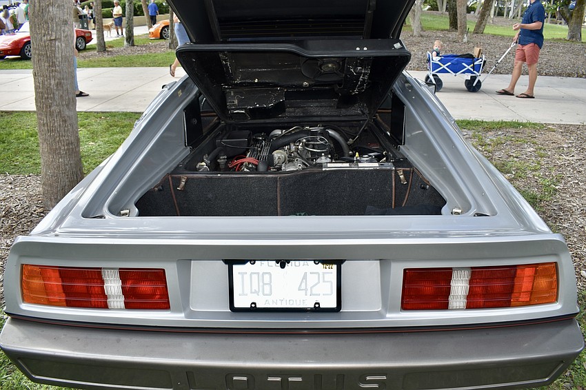 Lotus car on display for Lotus Cars on the Circle.