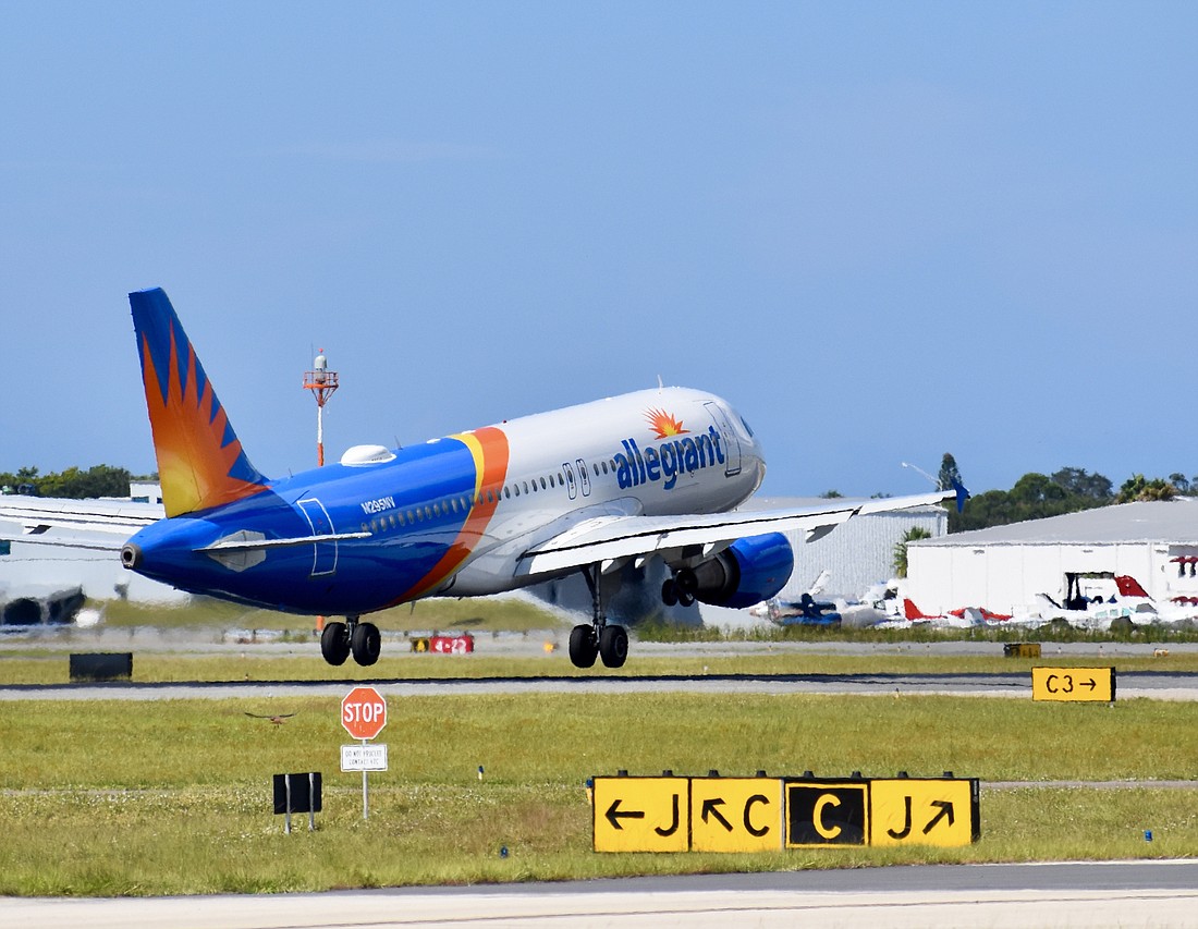 Allegiant announced plans this year to begin flying to Minnesota in October. (File photo)