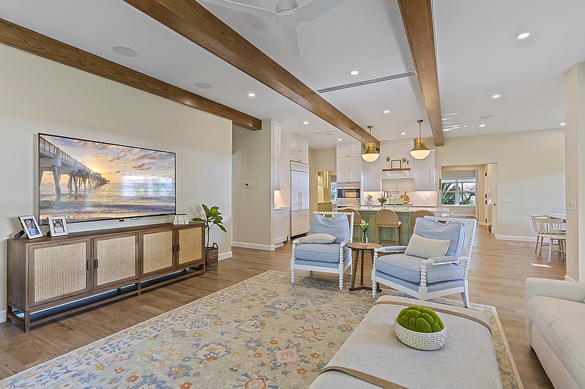 The interior and exterior were recently redone.