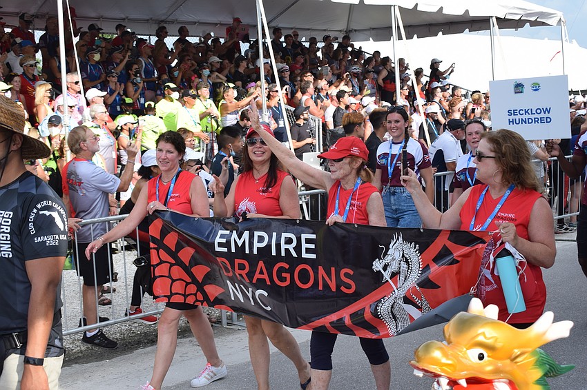 New York paddlers are competing in the Club Crew World Championships.