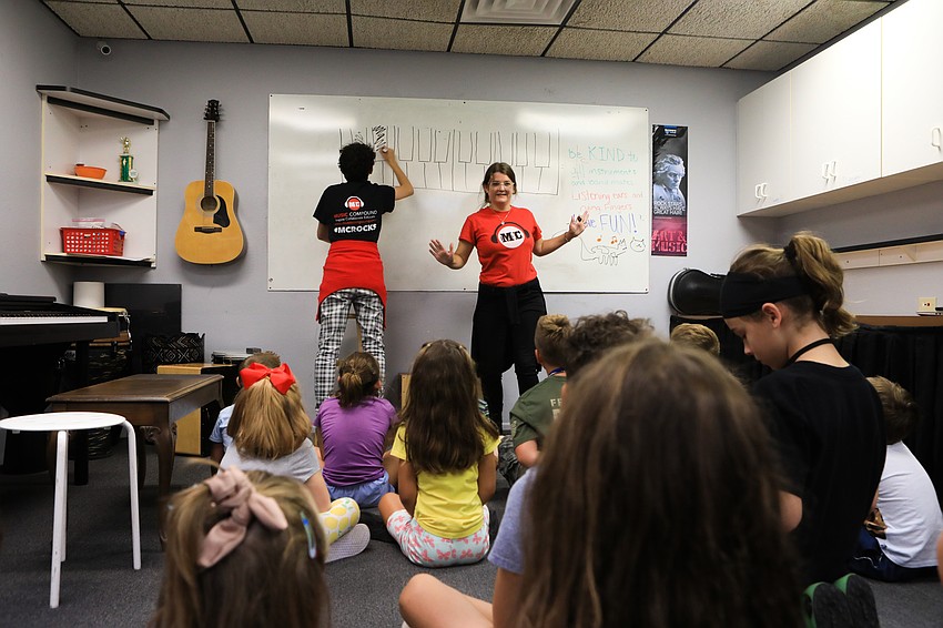 Instructors Sophia Derias and Julia Tilford break down the basics for playing the piano.