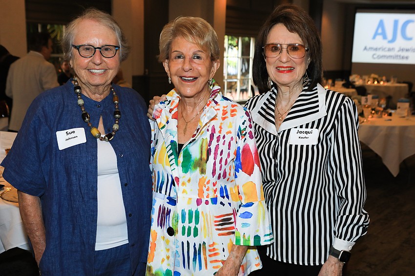 Sue Johnson, Renee Sheade and Jacque Kaufer