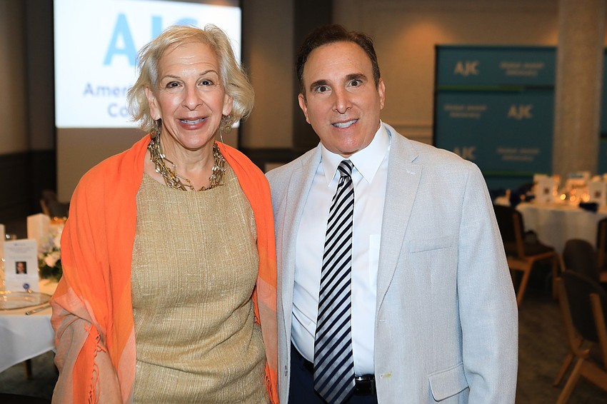 Sue Jacobson and AJC West Coast Florida director Brian Lipton