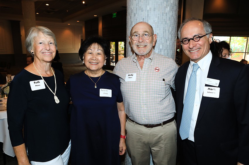 Ruth Maass, Tessie Jose, Andy Maass and Mark Schwartz