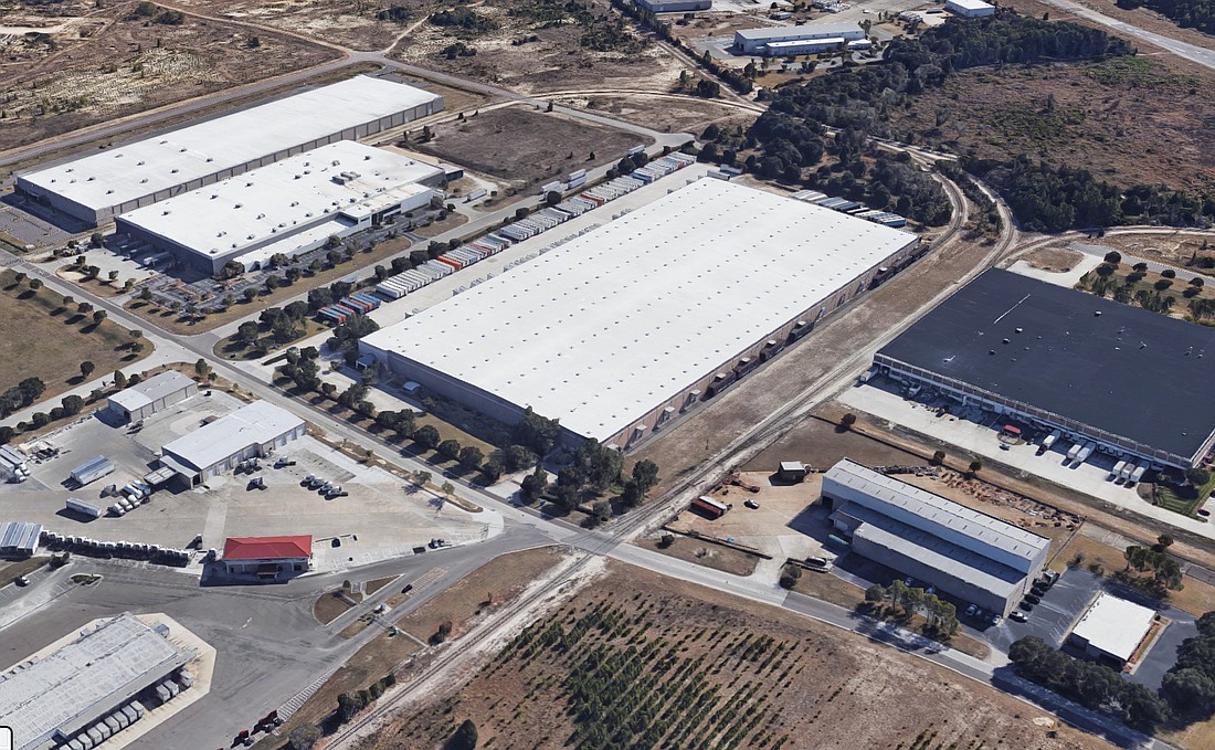 The 480,000-square-foot warehouse at 600 Whittaker Road. (Google)