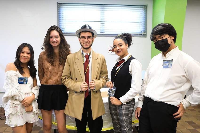 Karissa Tran Nguyen, Alison Whiteside, Diego Morales, Hannah Silva and Tyler Truong all had food-based puns for their character names.