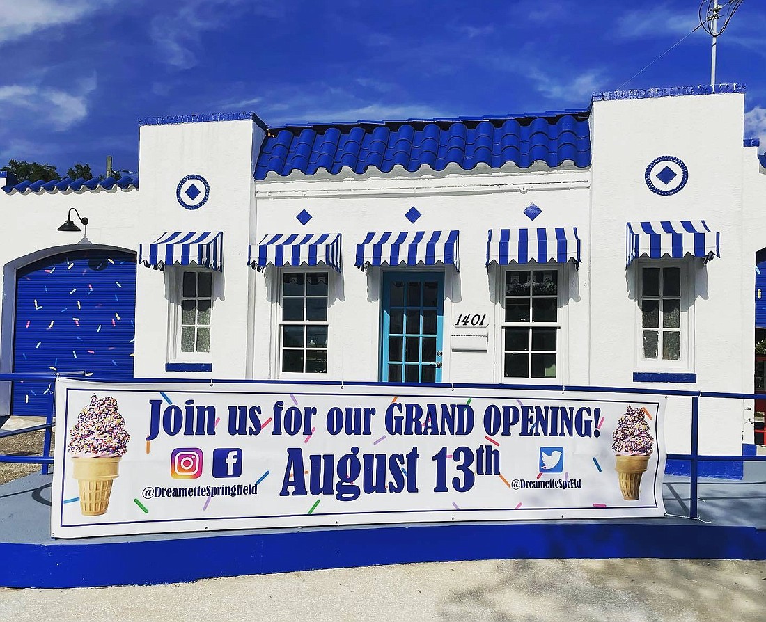 Dreamette Ice Cream Springfield posted this photo with its grand opening announcement on Facebook.