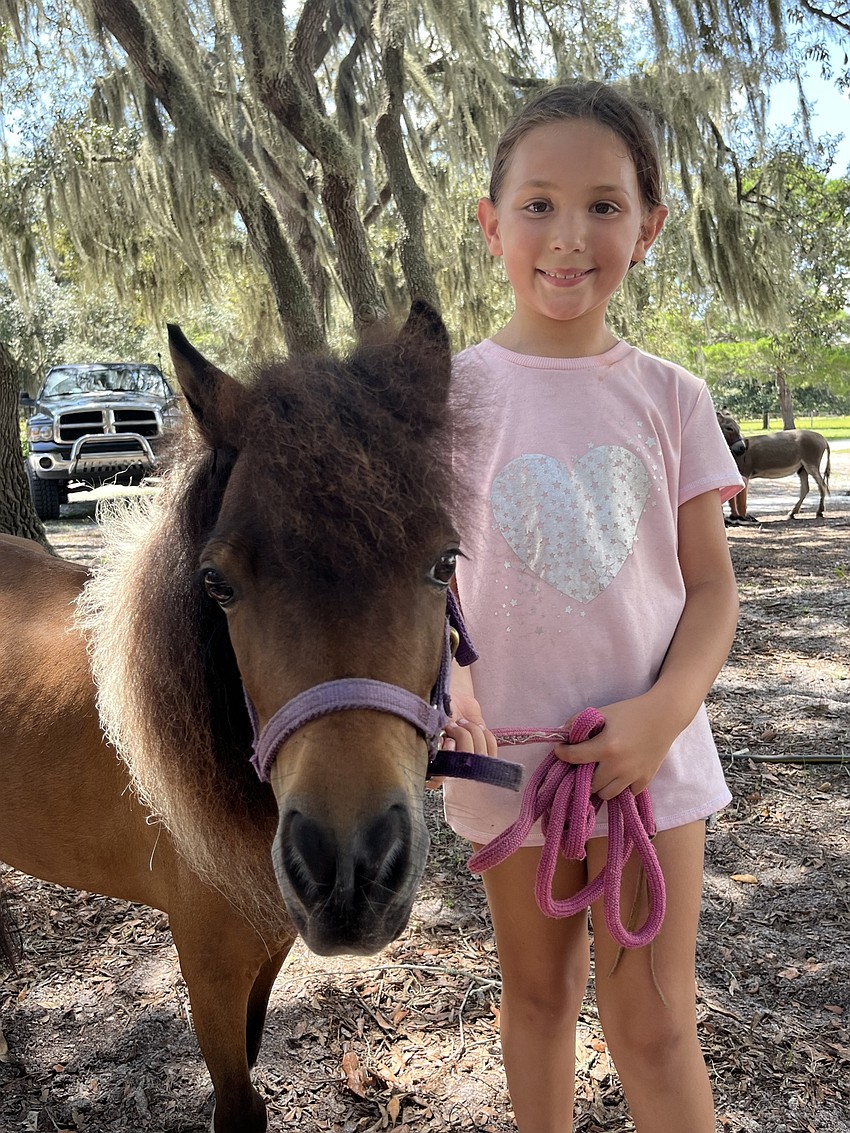 Ava Truxton, who is 7, loves how 