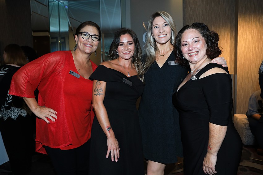 Marcelina Gennace, Kim Figueroa, Mikayla Simeral and Telisia Espinosa