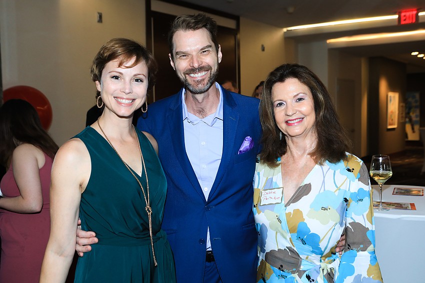 Sarah Glendening, Brandon Wardell and Debbie Partridge