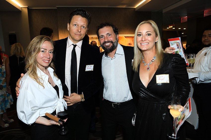 Jordan Wagner and Kai Zen Bickle  with Garryn and Carrie Angle