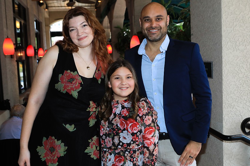 Kate Walsh, JP Favara and award recipient Juliet Favara (Photos by Harry Sayer)
