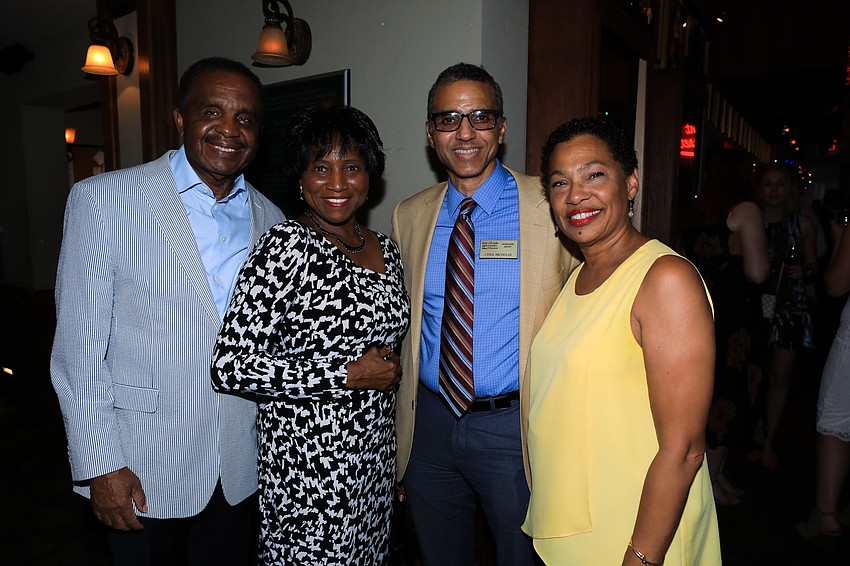 Euan and Dorothy Fannell with J Paul Nicholas and Linda Poteat-Brown