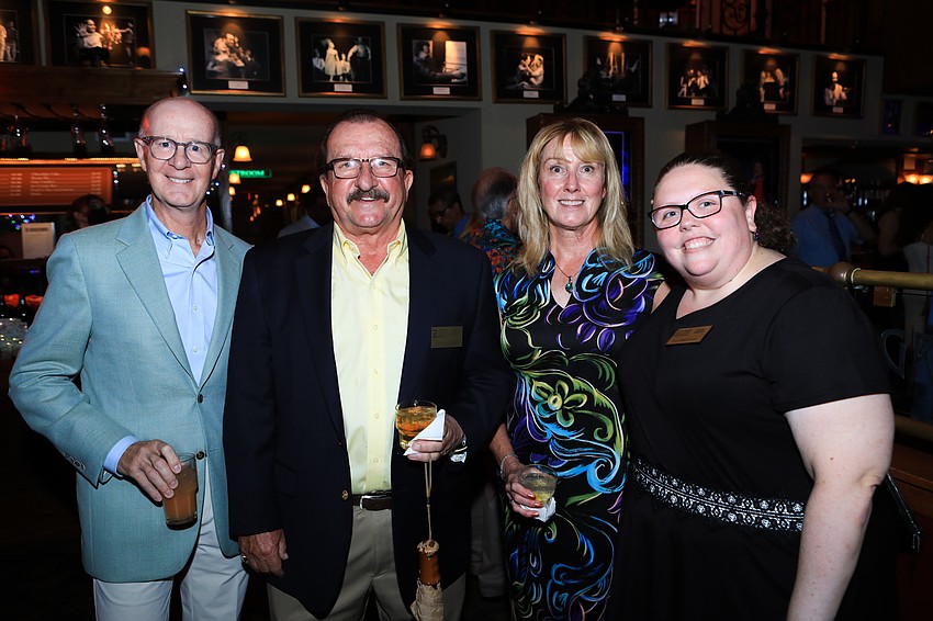 Bob Theis with Neil and Teri Comber and Jill Zakrewski
