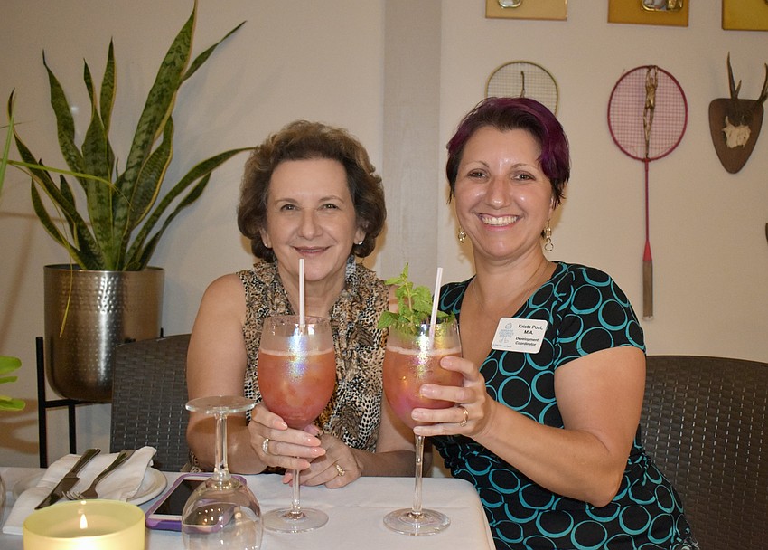 Lucille Hollier and Krista Post