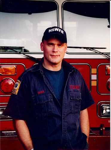 Jimmy Brown was still in his probationary period with the FDNY when terrorists attacked the U.S. on Sept. 11, 2001.