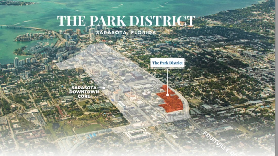An Atlanta-based developer has bought 9 acres in downtown Sarasota and plans to build a mixed-used development. (Courtesy photo)