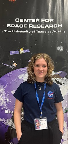 Lakewood Ranch High student Kathleen Cravens just returned from an internship sponsored by NASA. (Courtesy photo)