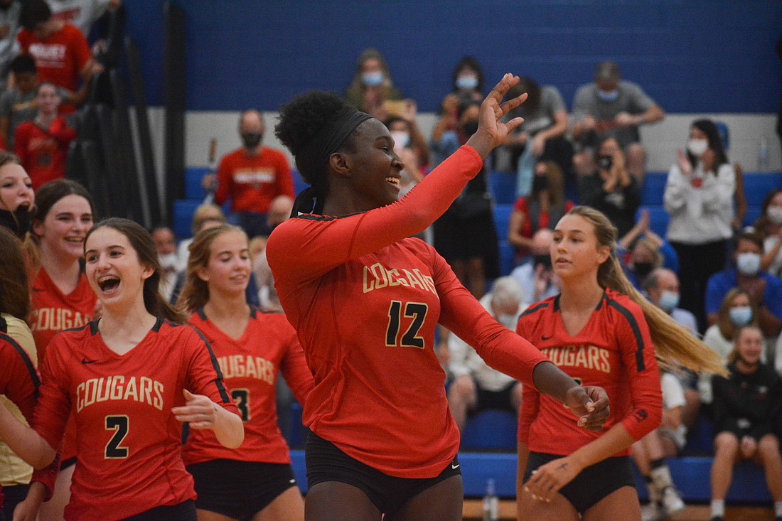 Jordyn Byrd and the Cardinal Mooney indoor volleyball team hope to capture the program&#39;s second state title in 2022. (File photo.)