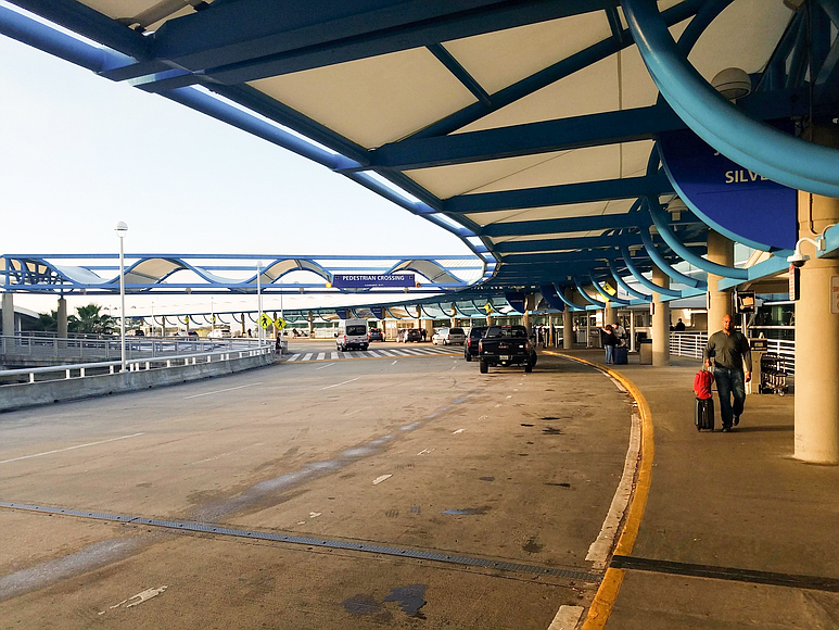 Jacksonville International Airport will be getting new overhead canopies.