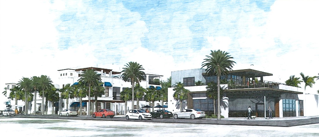 Trevato Development Group wants to build Gallery at Jacksonville Beach, an office, retail and restaurant project.