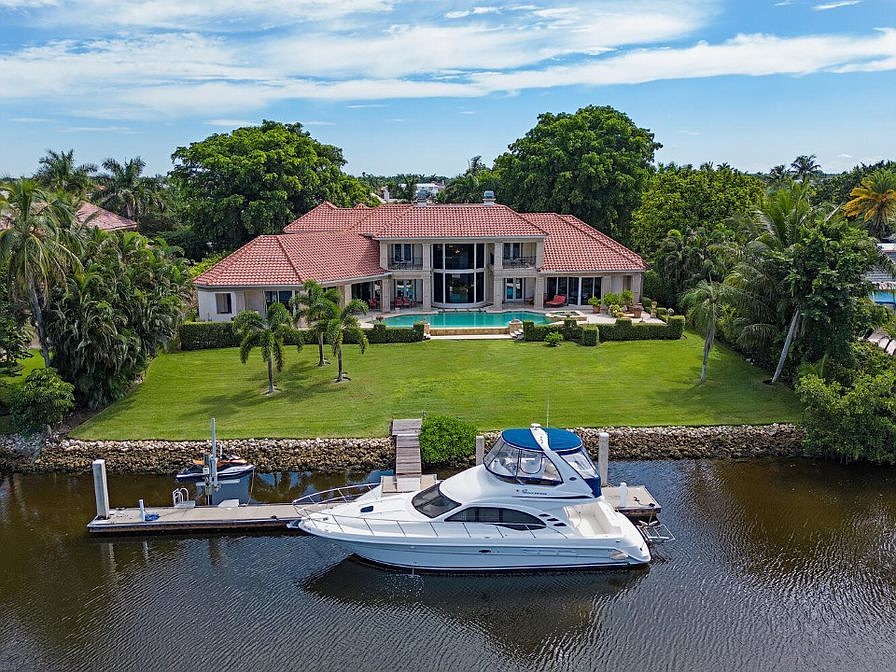 A 6,414-square-foot, five-bedroom, seven-bathroom waterfront home in Naples has just hit the market for a $25.9 million. (Courtesy photo)