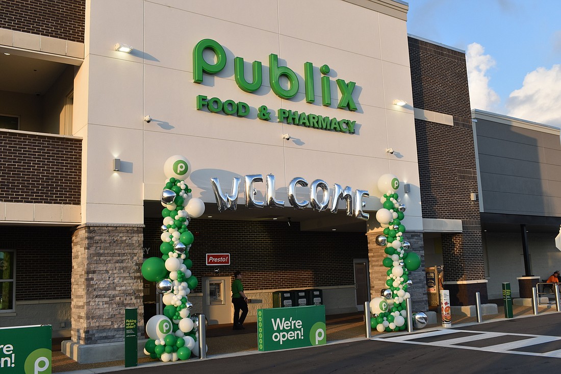 Publix held its grand opening on the morning of Thursday, August 18. (Photo by Ian Swaby)