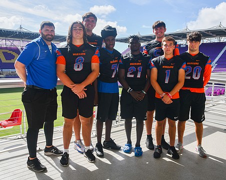 The science behind safety: West Orange High orders new Riddell's Axiom  helmets