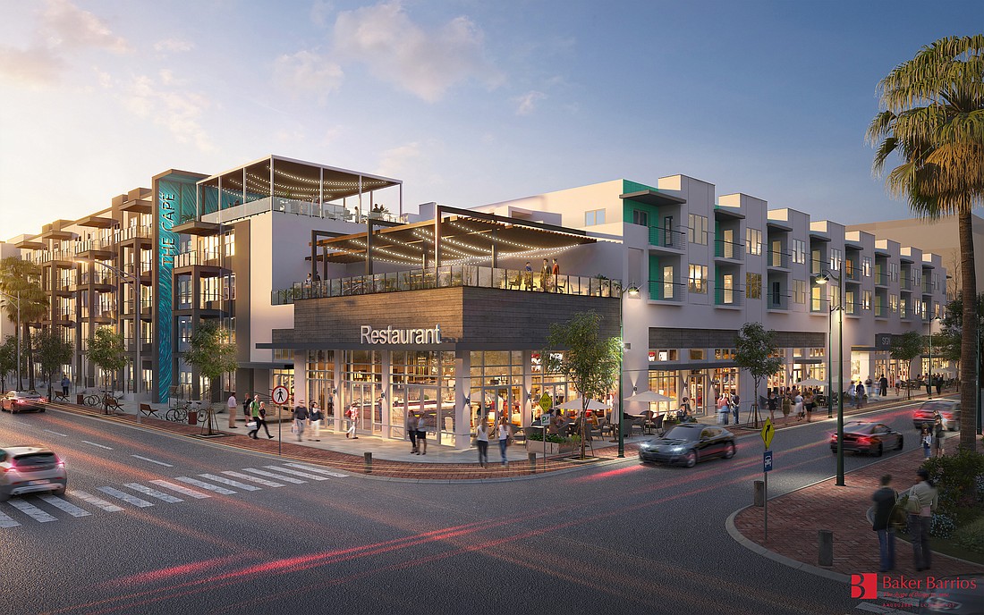 Construction is set to begin on the Cove at 47th,  a mixed-used project expected to bring energy and nightlife to heart of the cityâ€™s sleepy commercial district. (Courtesy photo)
