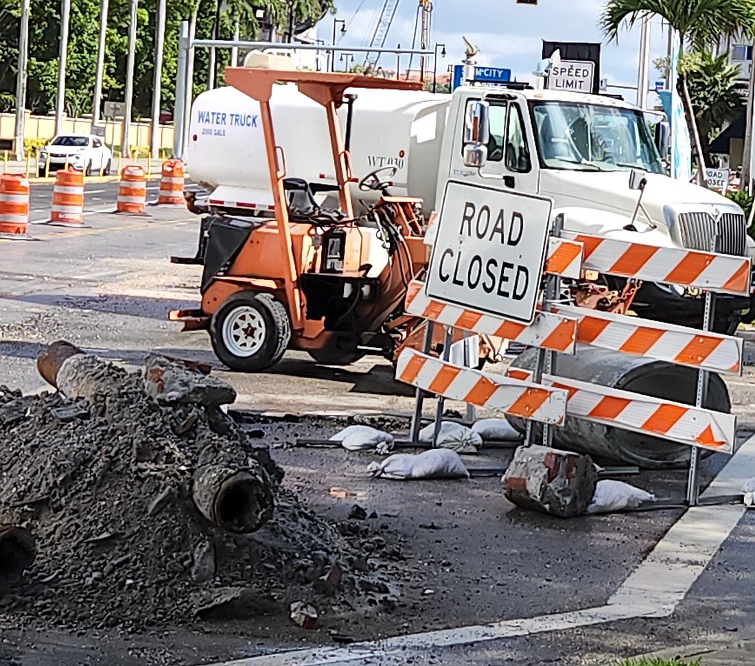 A roadway construction project to improve four intersections along U.S. 301 north of downtown Sarasota is in the planning stages by FDOT. (File photo)