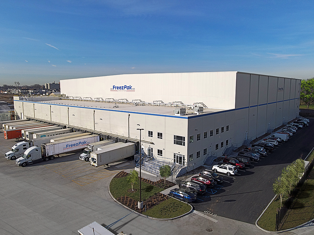 FreezPak Logistics plans to will lease a $116 million warehouse at 8730 Somers Road.