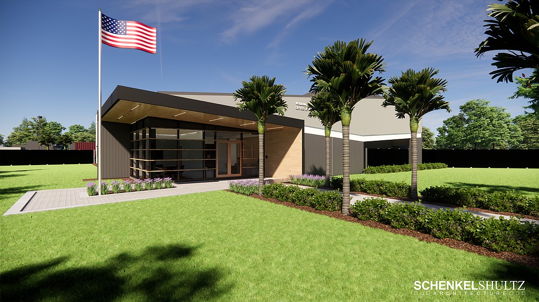 The Volusia County Council will soon break ground on the new Volusia County Medical Examiner Facility. Rendering courtesy of Volusia County Government