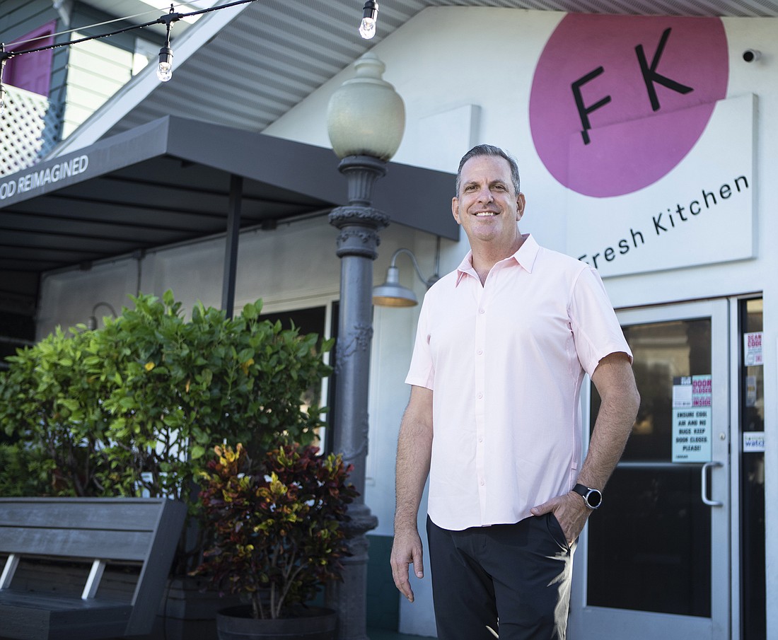 Daniel Meretsky, vice president and head of technology at Tampa-based Ciccio Restaurant Group. (Photo by Mark Wemple)