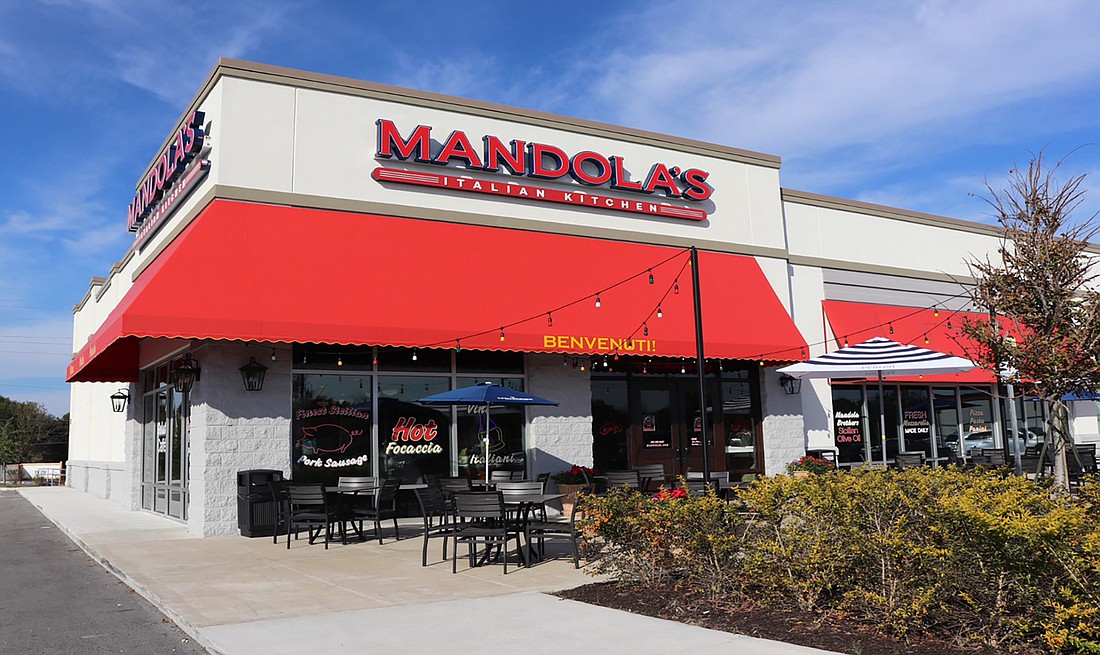 The Mandolaâ€™s Italian Kitchen in Riverview. The chain is planning two locations in Northeast Florida.