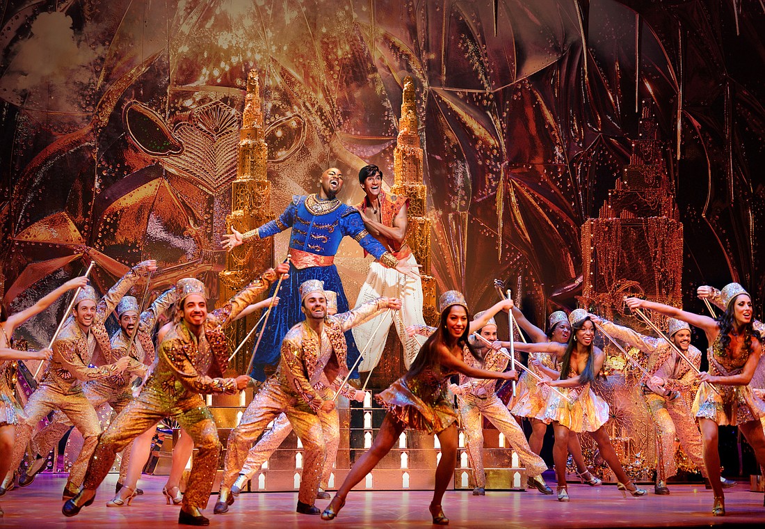 "Aladdin" will be making its Sarasota premiere as part of the new season at the Van Wezel Performing Arts Hall. (Courtesy photo)