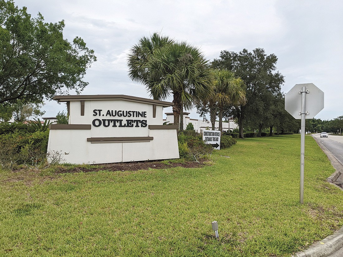 The St. Augustine Outlets at northeast Interstate 95 and Florida 16 is planned for demolition to make way for apartments and additional development.