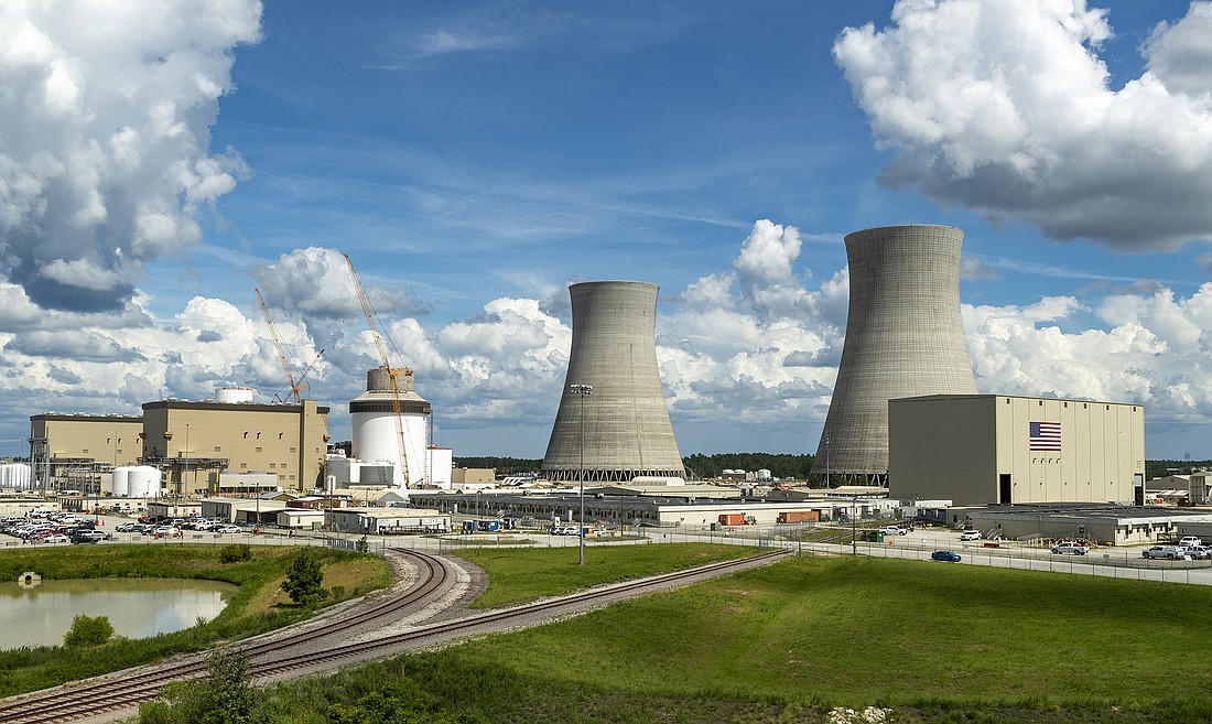 The nuclear Vogtle Electric Generating Plant Units 3 and 4 near Waynesboro, Georgia. (Georgia Power)