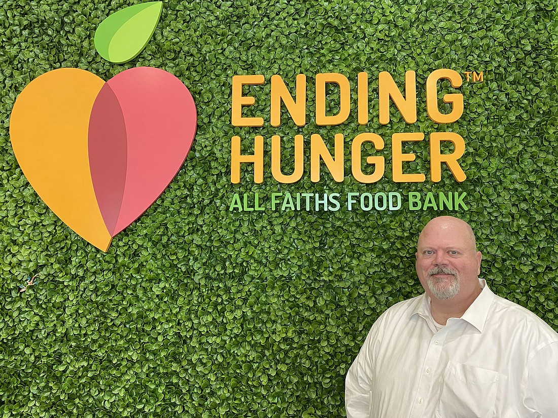 Timothy Taylor is the new CFO at All Faiths Food Bank. (Courtesy photo)