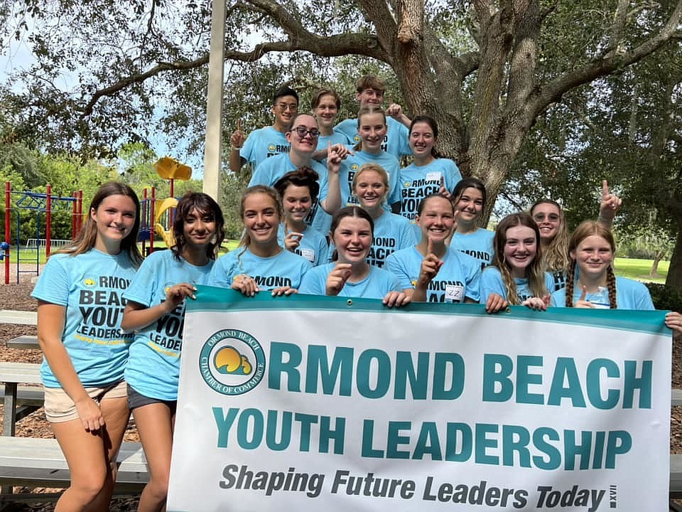 The Ormond Beach Chamber of Commerce's Youth Leadership Program consists of 16 high school students. Courtesy photo