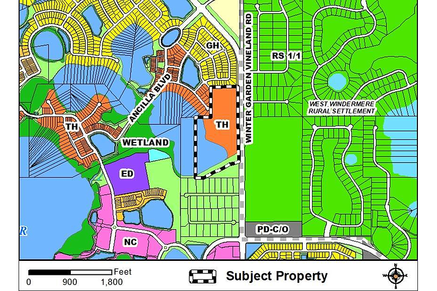 The final site plan includes 33.7 acres across from Windermere High School.